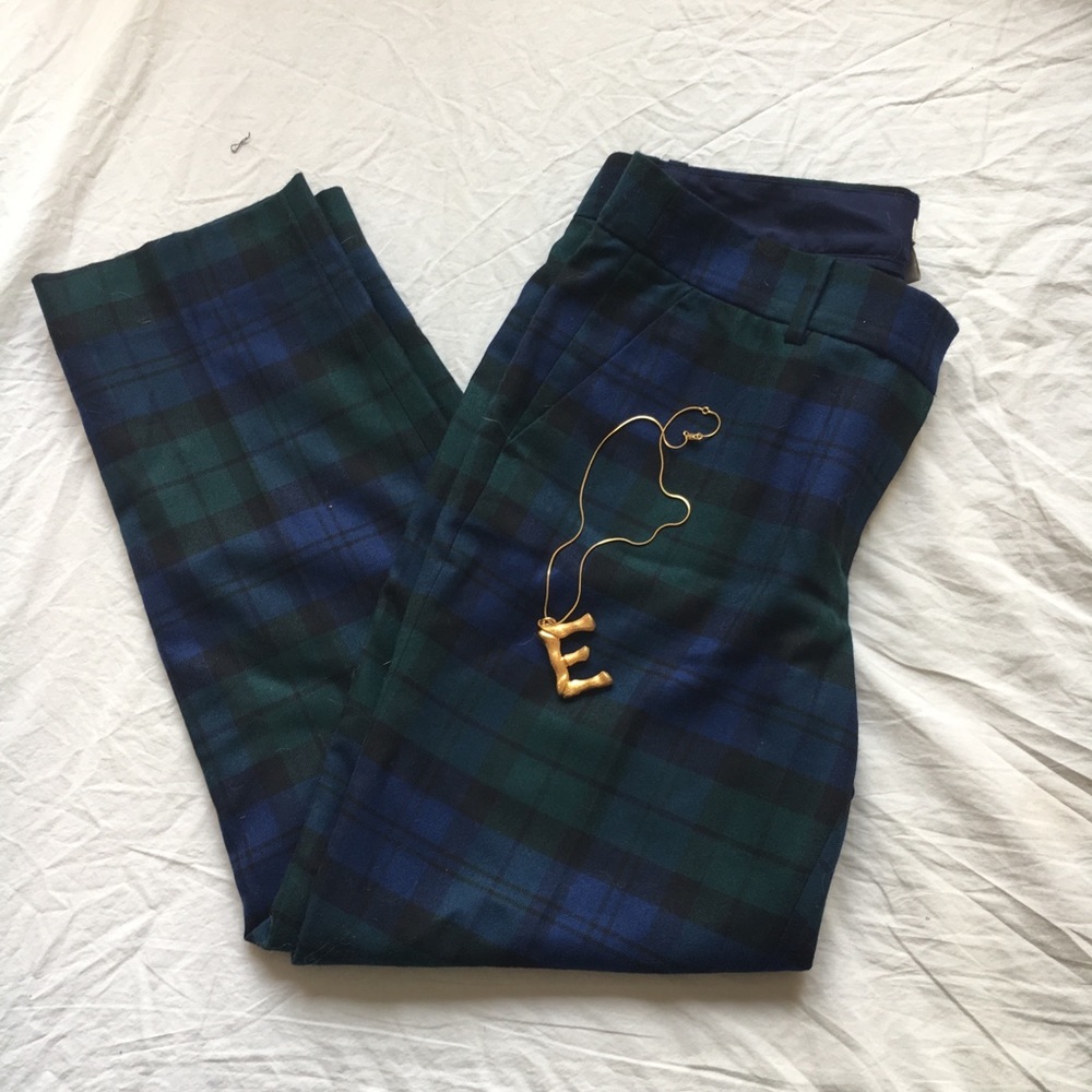 J Crew Plaid Pants
